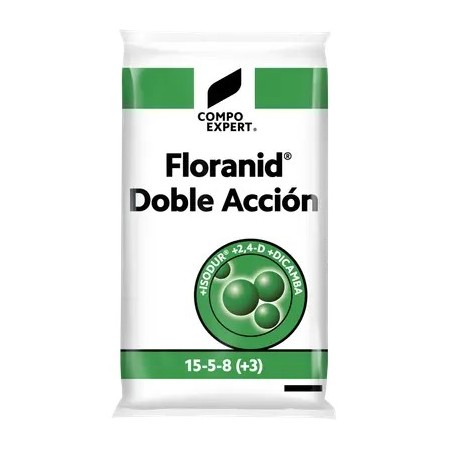 Floranid Doble Accion 25 Kg (15-5-8+3)